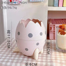 Porta objetos e organizador de mesa/bancada com formato de ovo de dinossauro