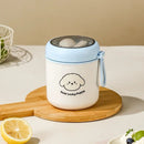 Pote Térmico Aço Inóxidável Infantil - Adulto  530ml Com talheres