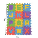 Tapete de EVA com letras - Mamãe Merece