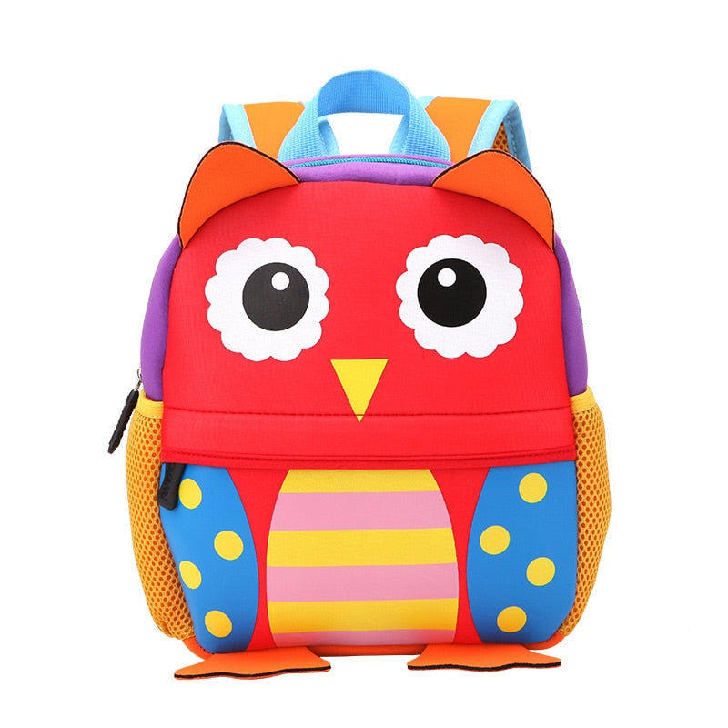 Mochila infantil de bichinhos - 3D - Mamãe Merece