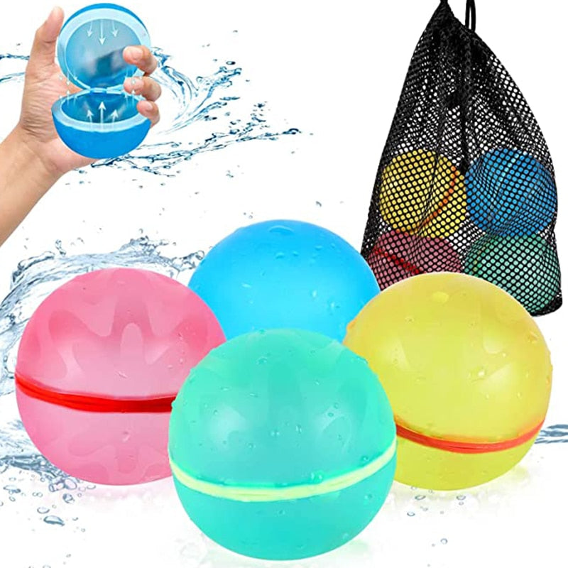 Balões EcoSplash - Balão de Água Mágico Reutilizável - Mamãe Merece