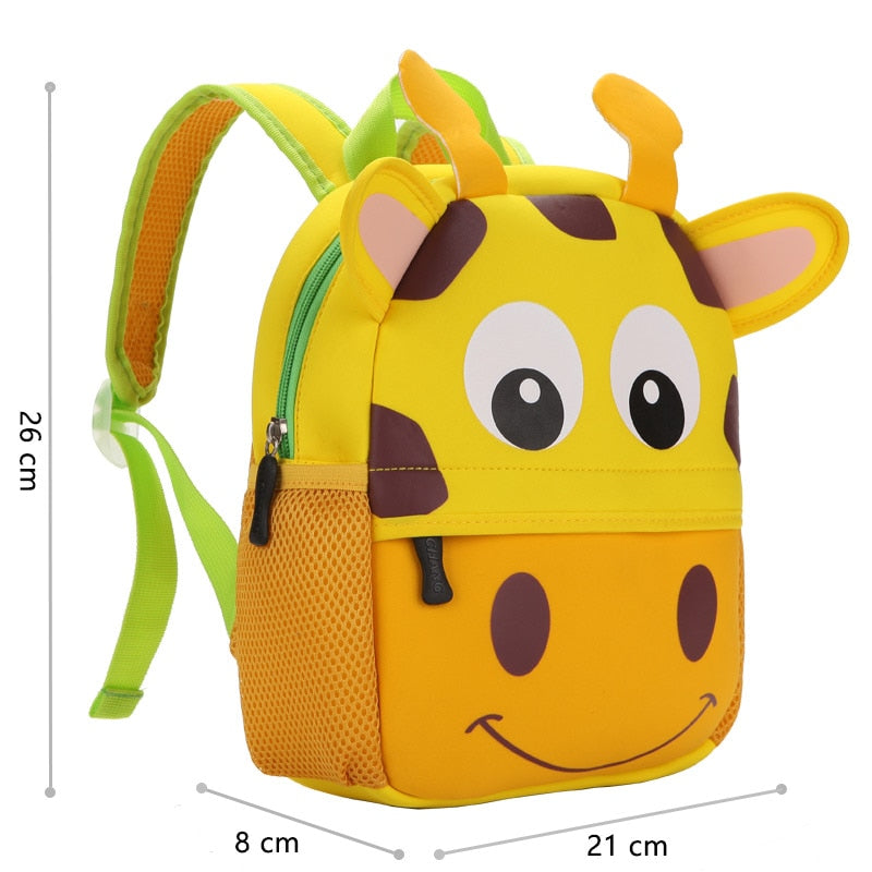 Mochila infantil de bichinhos - 3D - Mamãe Merece