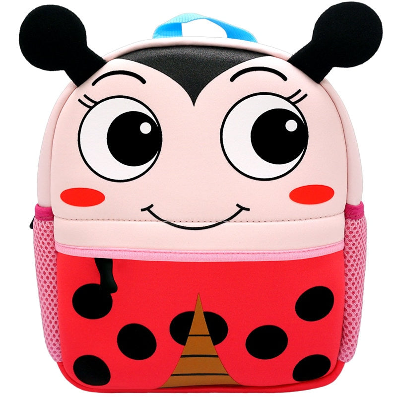 Mochila infantil de bichinhos - 3D - Mamãe Merece