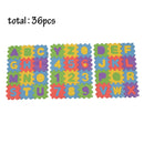 Tapete de EVA com letras - Mamãe Merece