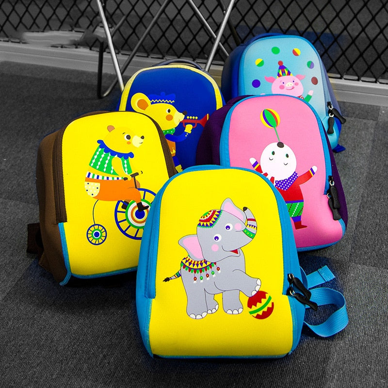 Mochila infantil de bichinhos - 3D - Mamãe Merece