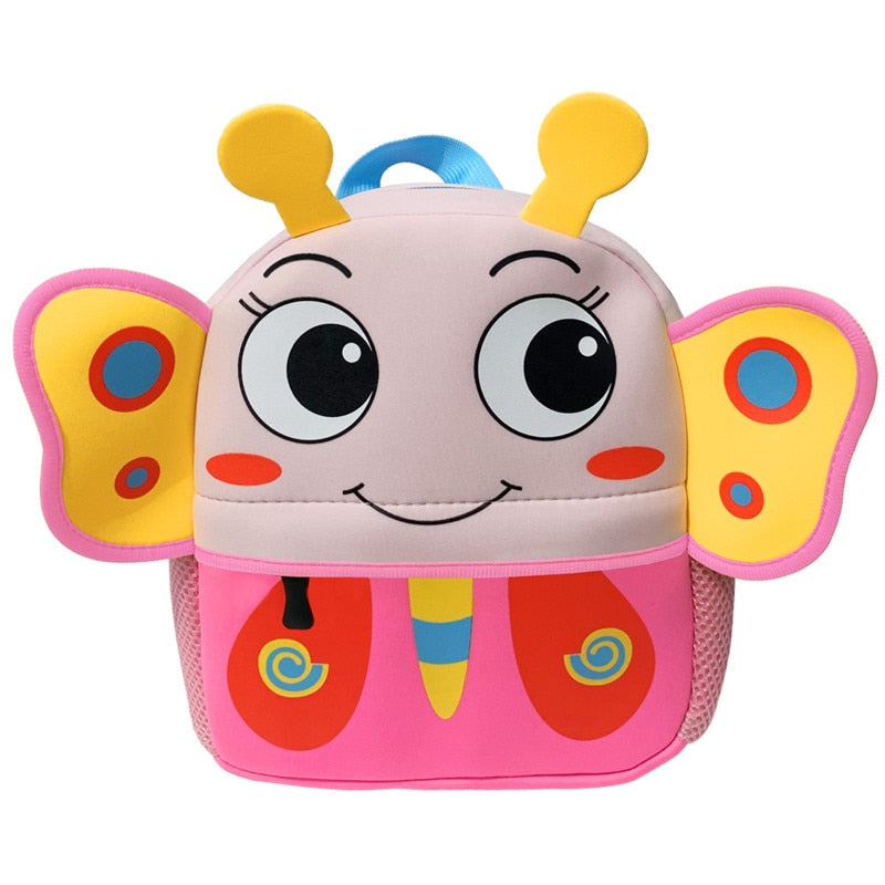 Mochila infantil de bichinhos - 3D - Mamãe Merece